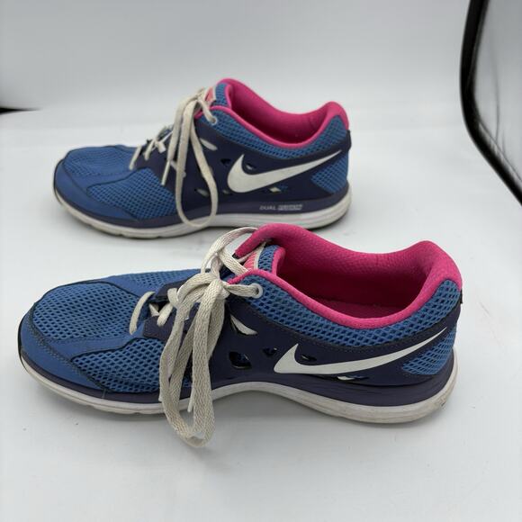 Nike Sneakers‎ Girls Youth Size 6 Y Dual Fusion Lite 599295-400 Blue H4 - Picture 8 of 9